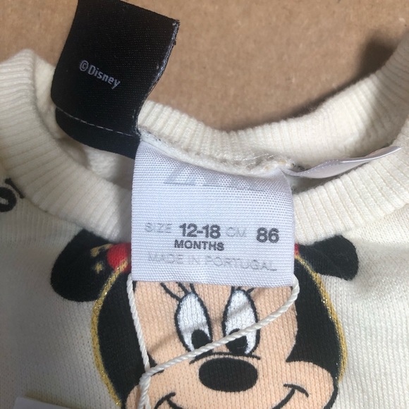 ZARA Minnie Mouse Christmas Sweater - Picture 5 of 5